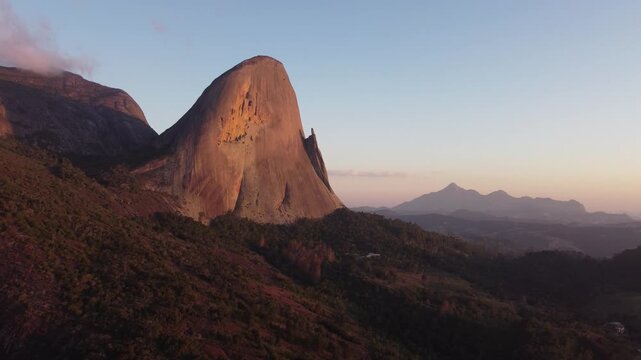 Sunset over Pedra Azul, Espirito Santo, Brazil