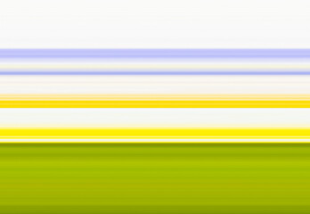 Illustration Horizontal Stripes Green Yellow Pastel Purple White Background.