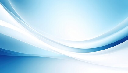 Fototapeta premium Dynamic blue wave patterns abstract background digital art modern design aesthetic view creative concepts for visual impact