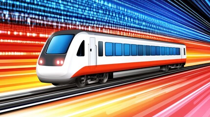 High-Speed Rail: Digital Express Through a Data Stream
