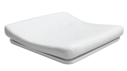 Ergonomic Laptop Keyboard background isolated on a Transparent background, PNG file.