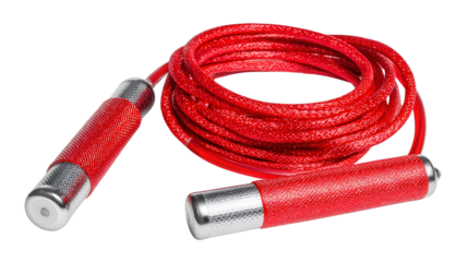 Fitness Jump Rope background isolated on a Transparent background, PNG file.