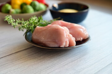 raw chicken breast
