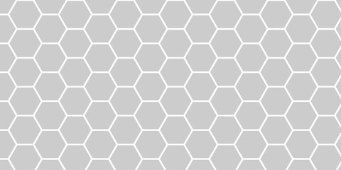 Seamless geometric hexagonal honeycomb pattern texture background design