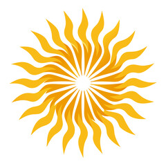 sun vector illustration