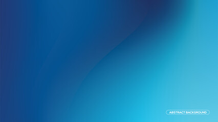 Smooth Gradient Blue Abstract Background for Design Projects