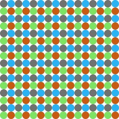 seamless pattern with colorful circles