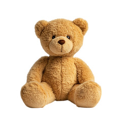 Fototapeta premium Plush Teddy Bear Perfect for Childrens Rooms Gifts On Transparent Background