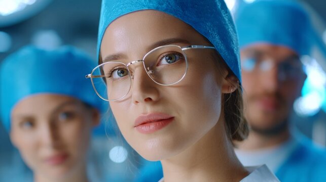 Surgical team operates on patient under bright lights in operating room an insightful look at the surgical process