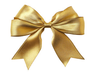  Golden ribbon bow perfect for gift wrapping