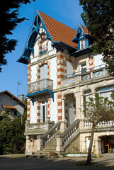 Villa Burgundia, ville d'hiver, Arcachon, 33, Gironde, France