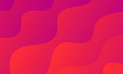 abstract red pink purple stripes lines sea wave curves shapes on smooth gradient color textured pattern background