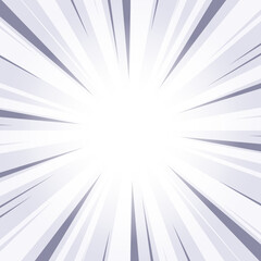 Rhythm Gray Glowing Sunburst Background. Grey Color Glow Effect Sunburst Background for Presentation, Banner, Poster, Flyer, Sales. Pop Art Poster for Summer and Spring Theme.