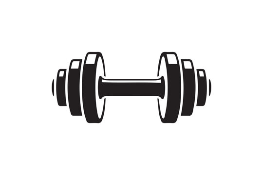 high quality dumbbell clipart for workout training muscle bodybuilding graphics