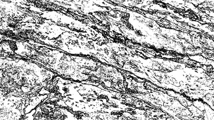 Rock texture line art