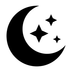 Celestial Night Silhouette Design