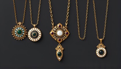 Patterned Necklaces