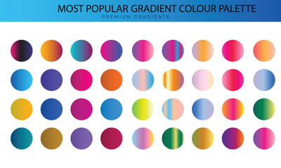 Mix Colourful gradient, Abstract blurred gradient background.