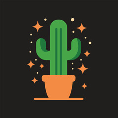 cactus in a pot