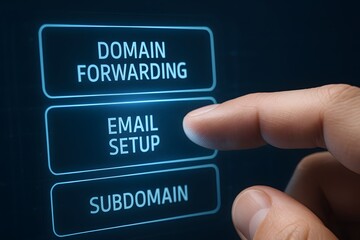 Domain forwarding email setup and subdomain configuration tutorial