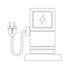 Charging station icon