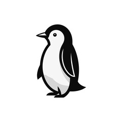 A stylized penguin illustration standing upright against a plain background, ideal for educational use