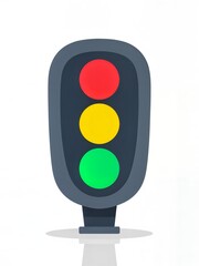Minimalist Traffic Light
