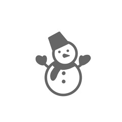 雪だるまのアイコン / Snowman Icon	