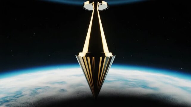 space shuttle on the moon