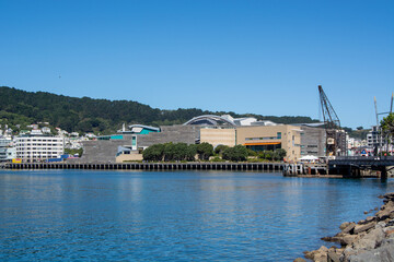 Scenic Waterfront View with Modern Architecture