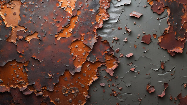 Corroded Rusty Metal Sheet Texture