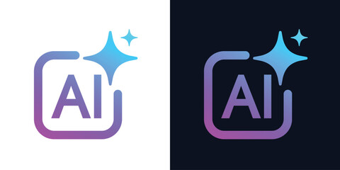 Artificial Intelligence AI Chip And Circuits In The Brain. A Set Of Creative Brain And Circuit Designs Representing Artificial Intelligence And Digital Innovation