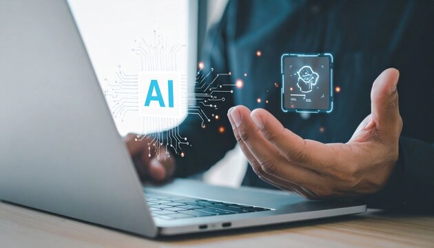 Interacting with AI: Hand Manipulating Holographic Chatbot and CPU Interface