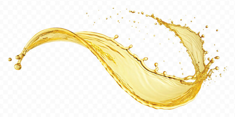realistic 3d smooth liquid clean water splash in different color and curve style isolated on transparent background