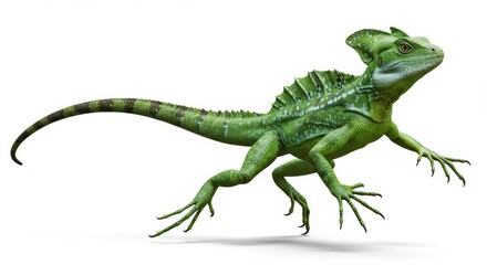 Green lizard wildlife photo