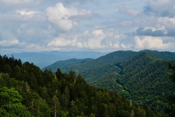 Breathtaking view of the Great Smoky Mountains