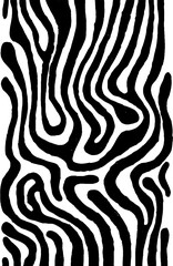 Abstract waves and water currents pattern design for print and poster