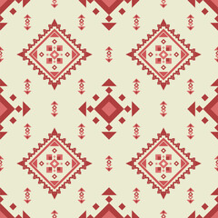 The abstract geometric ethnic pattern of traditional style.Africa fabric.Design for carpet,curtains,texture, background,backdrop,wallpaper,clothing and wrapping.