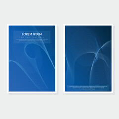 Creative modern abstract cover page design