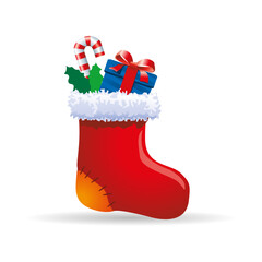 Merry Christmas and Happy New Year Design