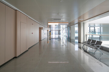 The passage of the hospital consultation room