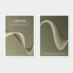 Creative modern abstract cover page design