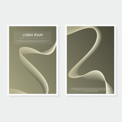 Creative modern abstract cover page design
