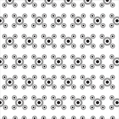New creative seamless  pattern with shapes