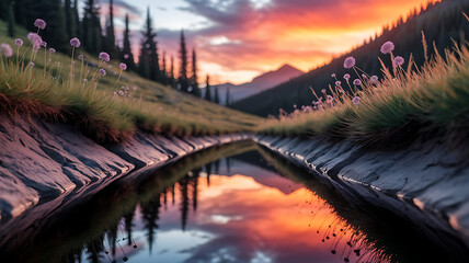 Bridge over the river