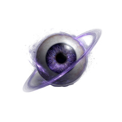 Obraz premium Cosmic Eye A Celestial Orb of Vision