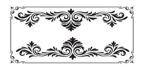 vintage floral ornament abstract floral design element  vector illustration of a background