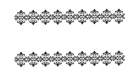 Abstract floral background with vintage lace and seamless decorative patterns