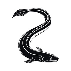 vector image of a fish