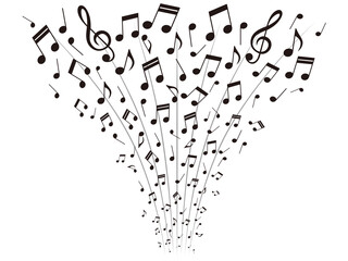 音符・五線譜_9黒